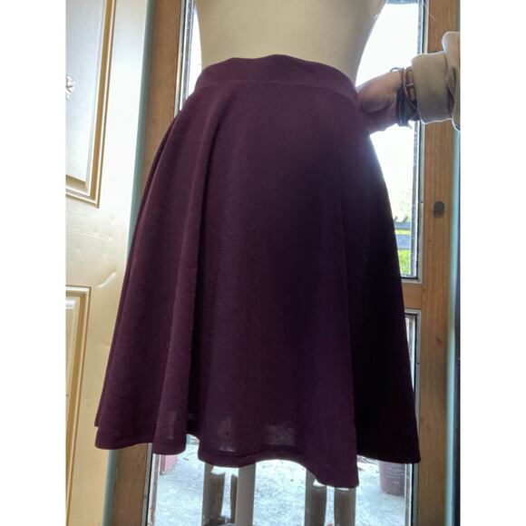 Haute Fox 2X Womens Purple Skater Mini Skirt Dance Cosplay - Picture 3 of 3